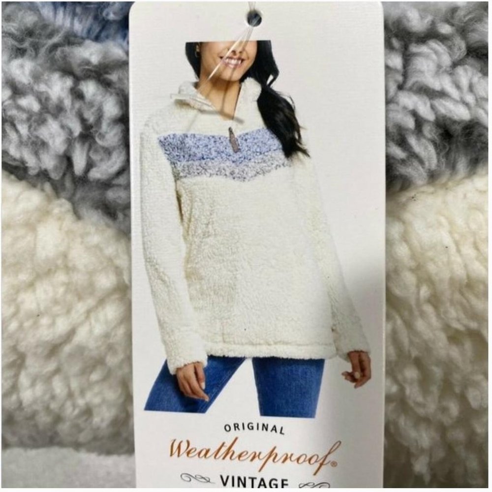 Weatherproof Ladies 1/4 Zip Pullover Sweate - Picture 8 of 9